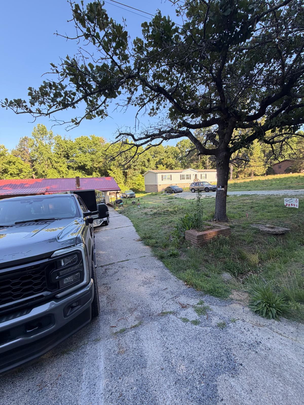 Overgrown Lawn Cleanup in Burlington, NC